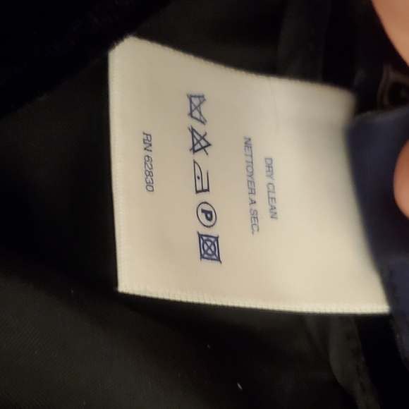 Lands End Black Velvet Skirt Women's Regular 10 - Picture 5 of 8